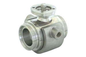 2 WAY BALL VALVE + HEATING JACKET