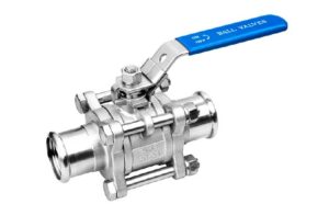 3PC Ball Valve Press End