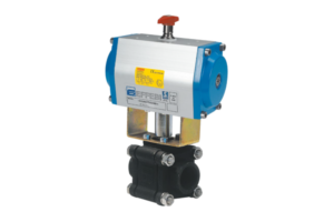 Argos with pneumatic actuator