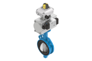 Butterfly valve unit KVZA