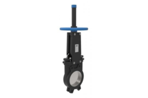 Knife gate valve with handwheel