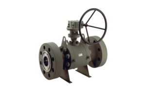 Metal seated ball valve