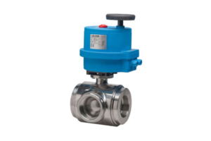 SS 3 Way Polished Valve