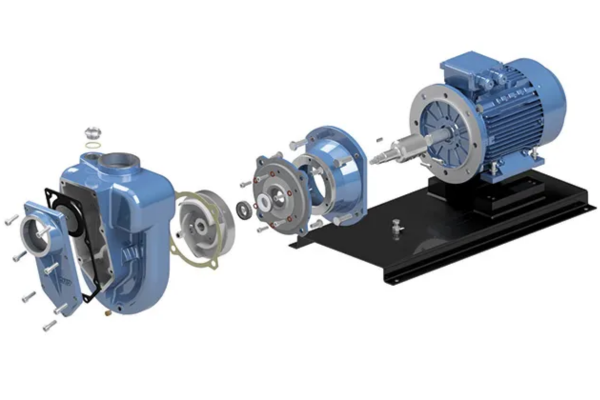 Self priming electric pumps