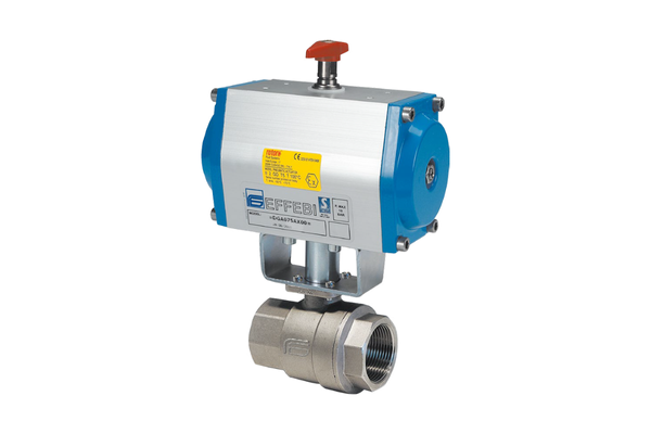 Sun WP with pneumatic actuator