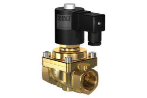 2/2-way valve with nipple seal